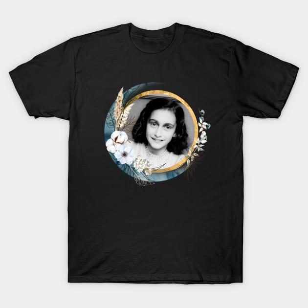 Anne Frank TheLiterarian T-Shirt by TheLiterarian